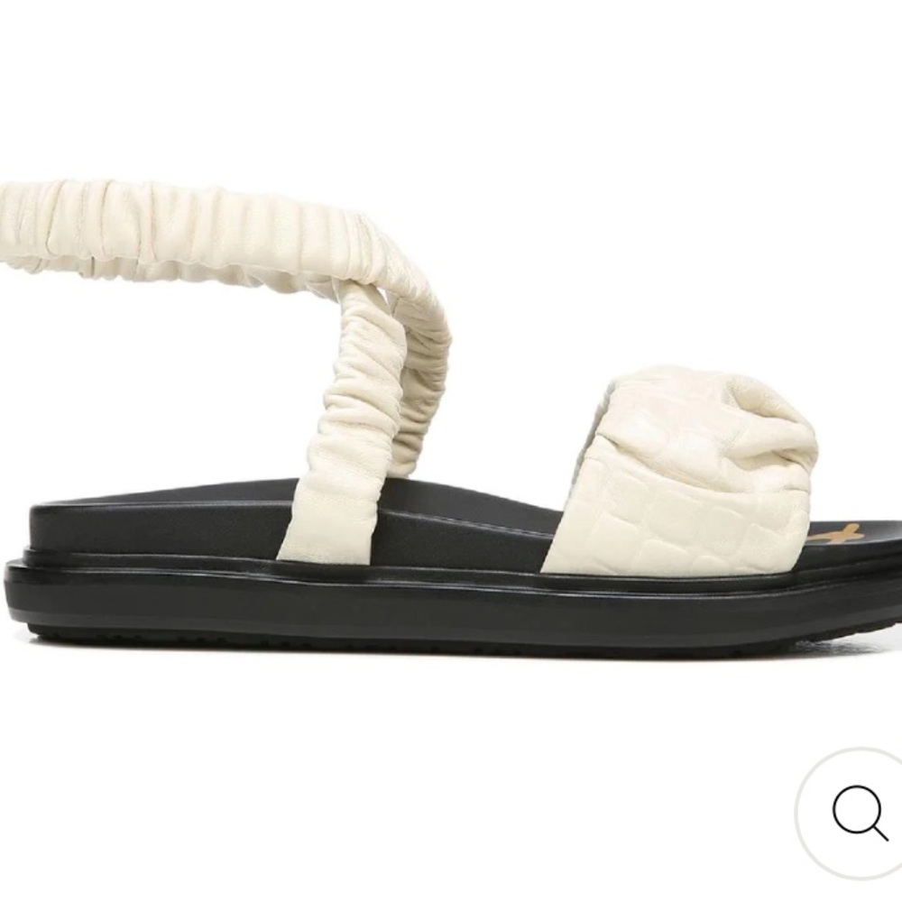 NWOT Sam Edelman Velma Ruched Banded Sandals - Picture 4 of 10